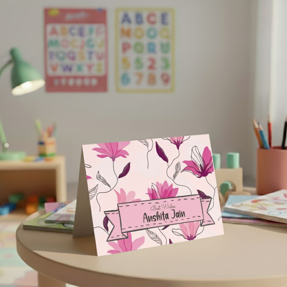 Personalised Gift Notecard