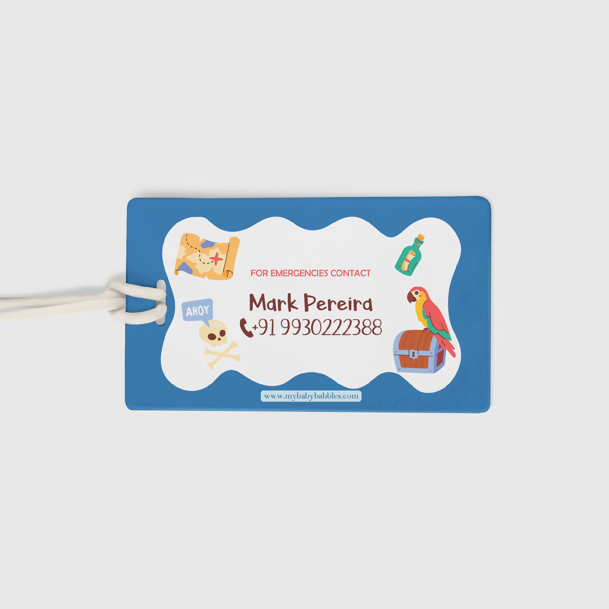 Marine Luggage Tags - Set Of 2