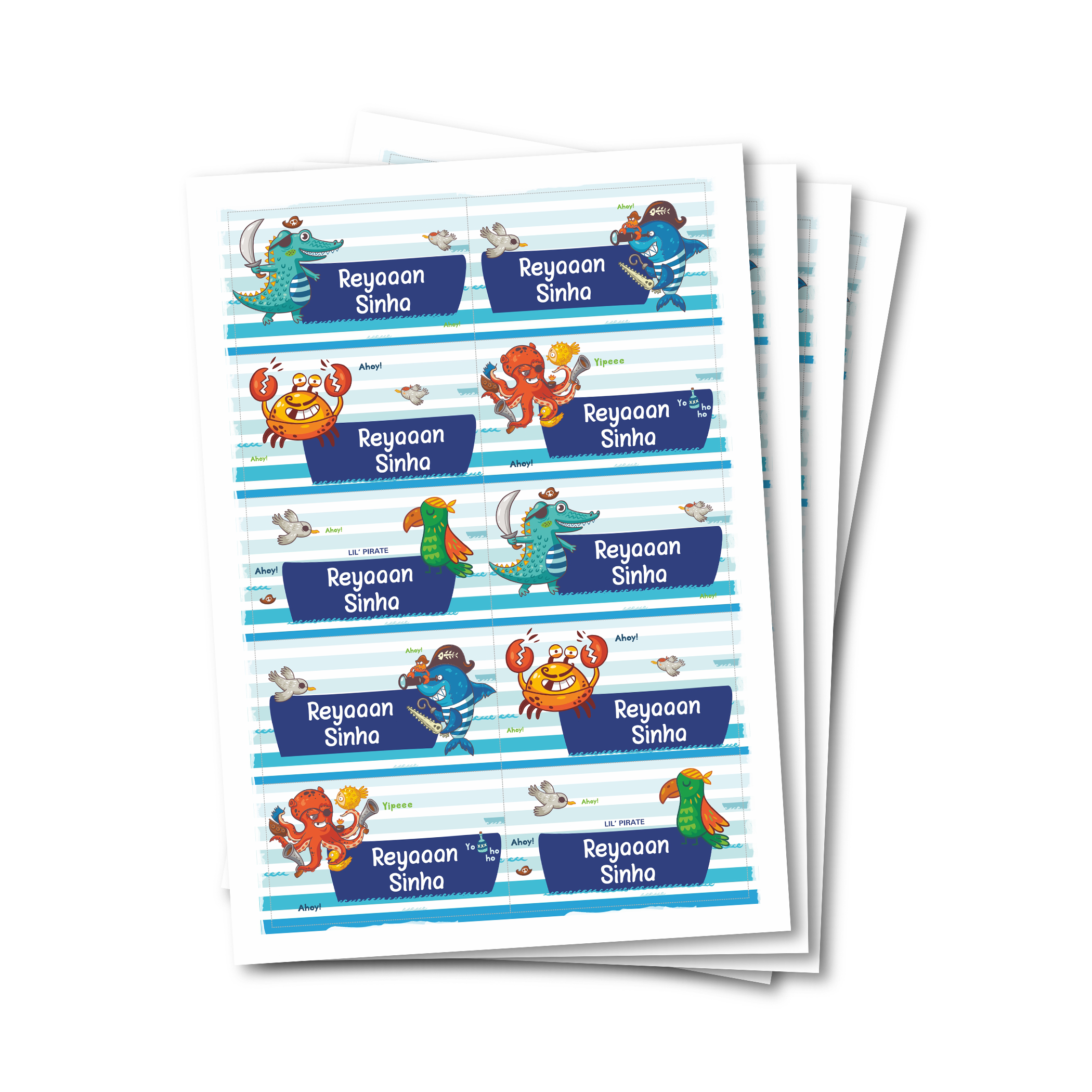 Waterproof Labels - Set Of 40
