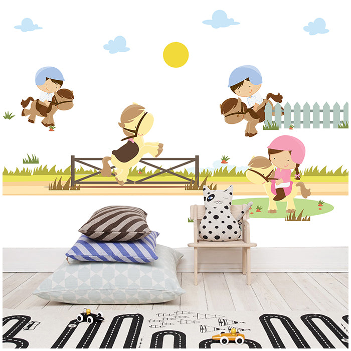 Polo Horse Wall Sticker For Kids