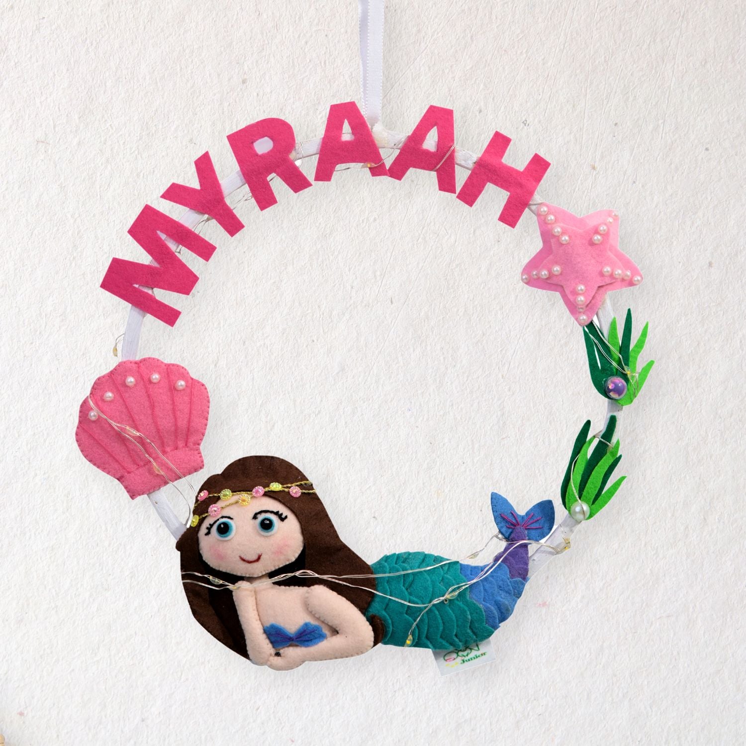 Junior Mystique Mermaid Magic Personalised Mini Hoop