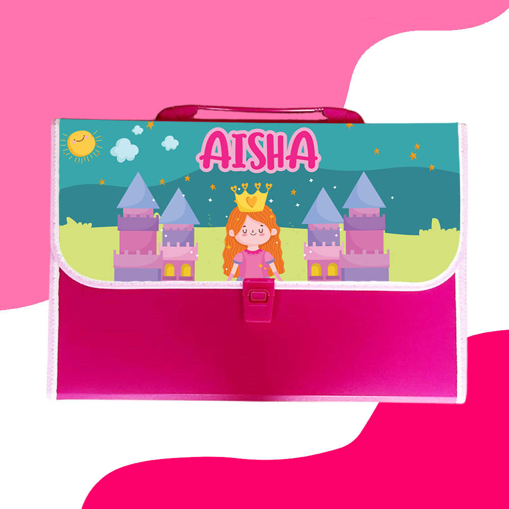 Personalised Pink Folder