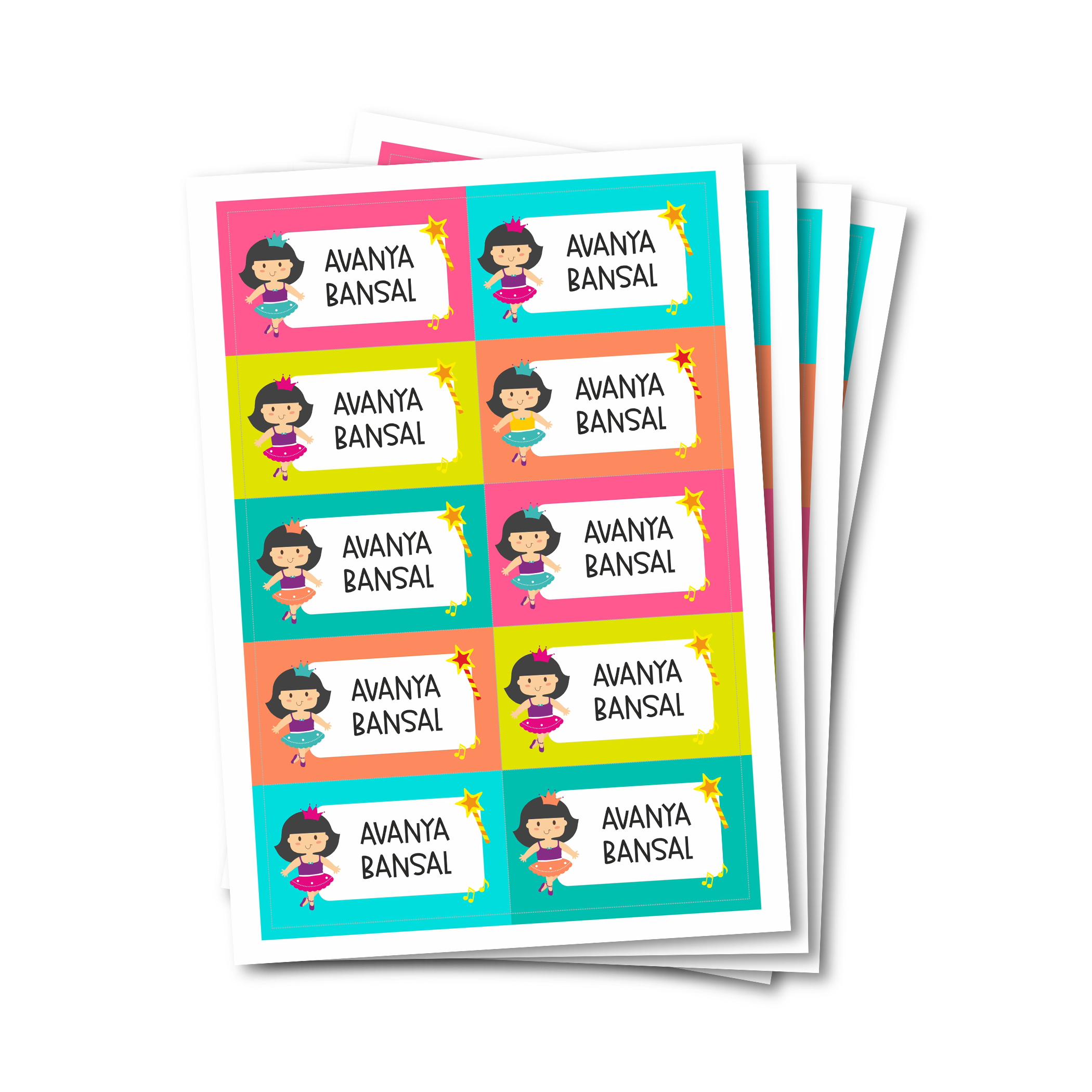 Waterproof Labels - Set Of 40