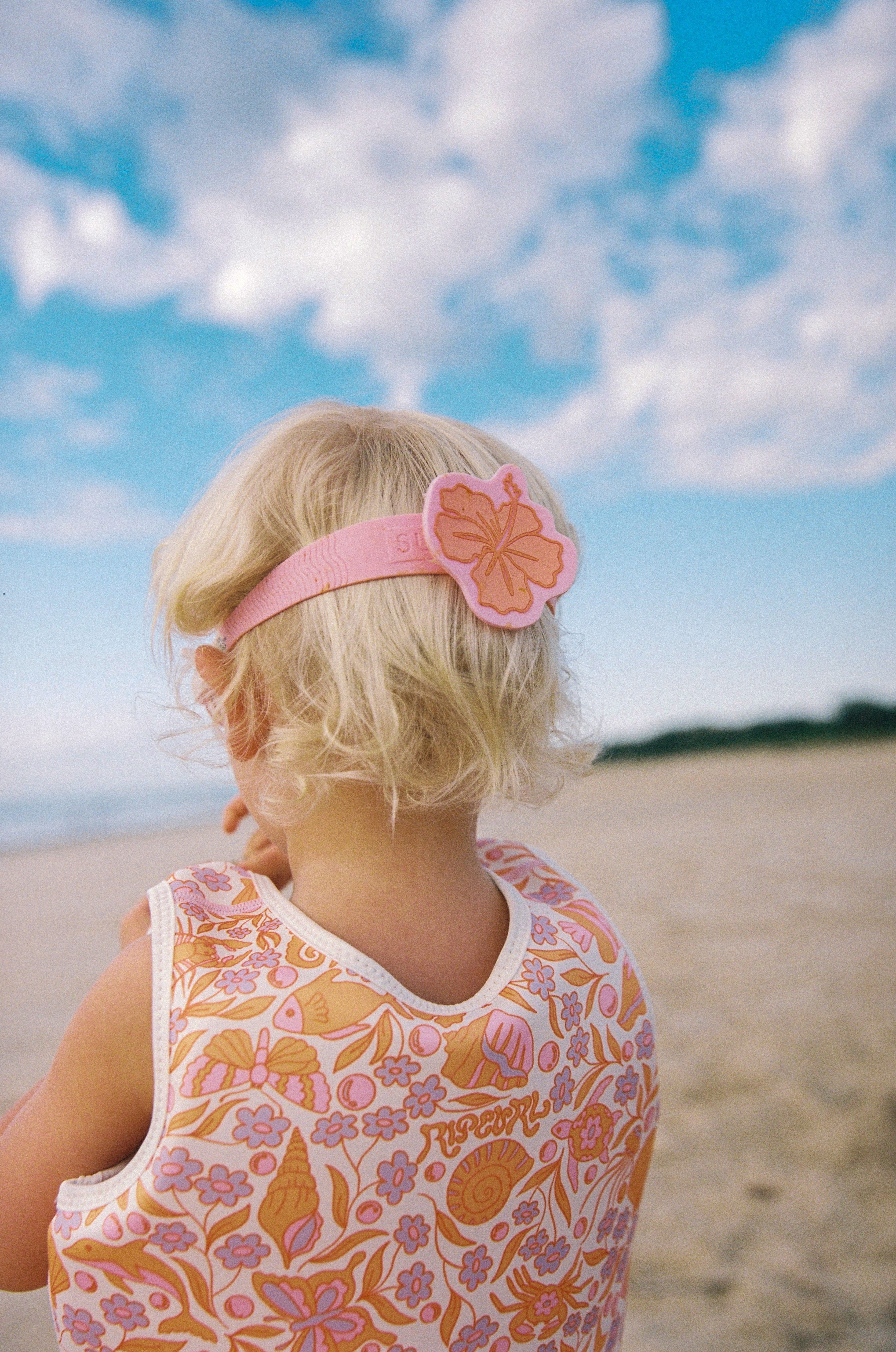 SUNNYLiFE Kids Swim Goggles Ocean Magic Pink