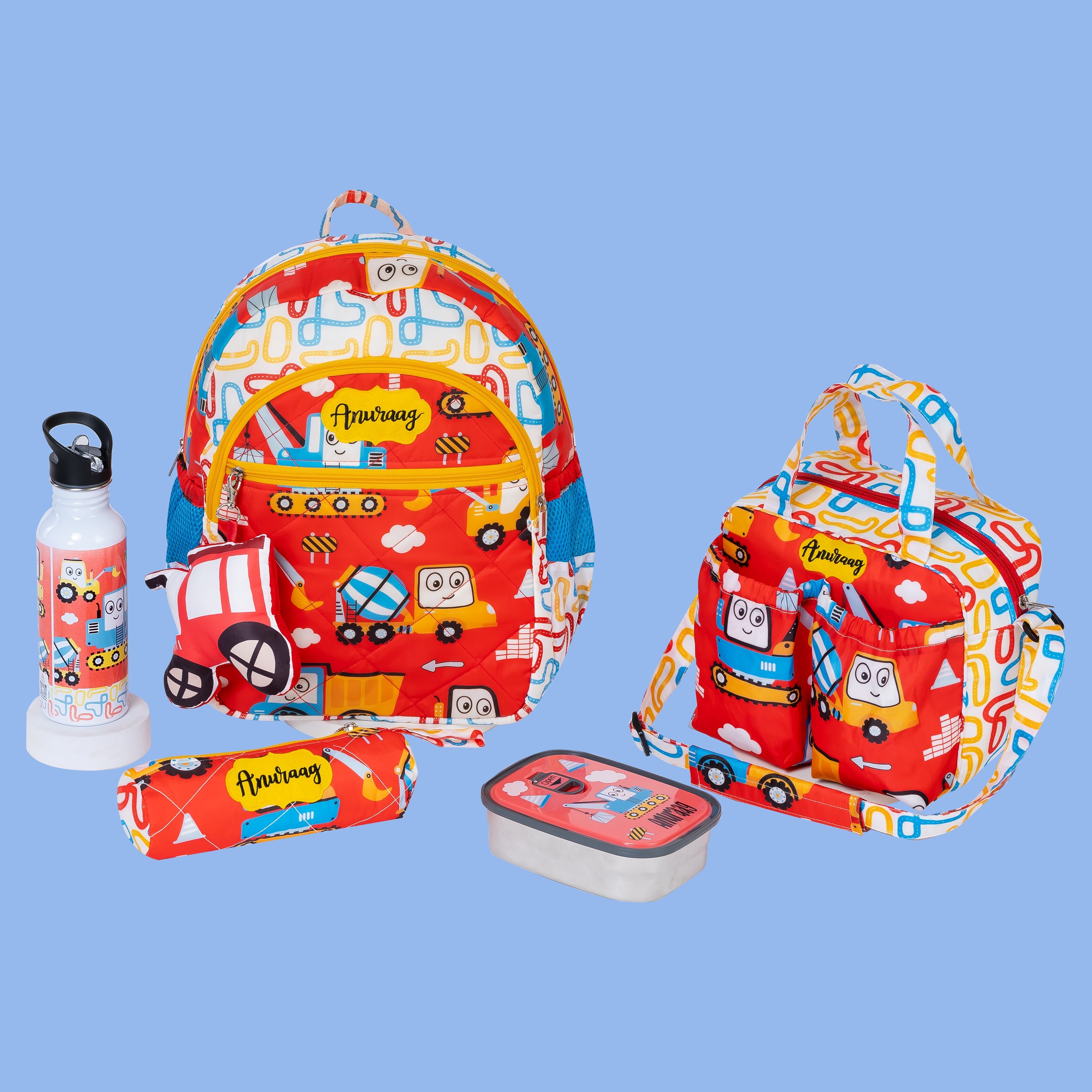 School Bag - Red Truck