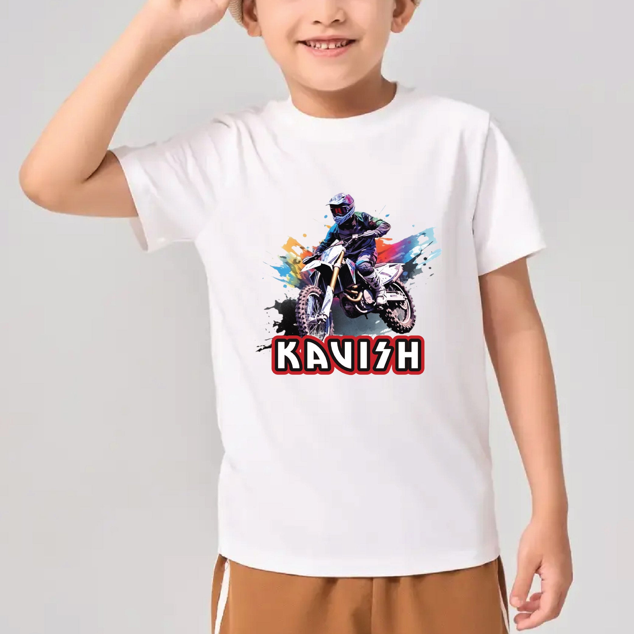 Racing Bike Xtreme Personalised Tshirts