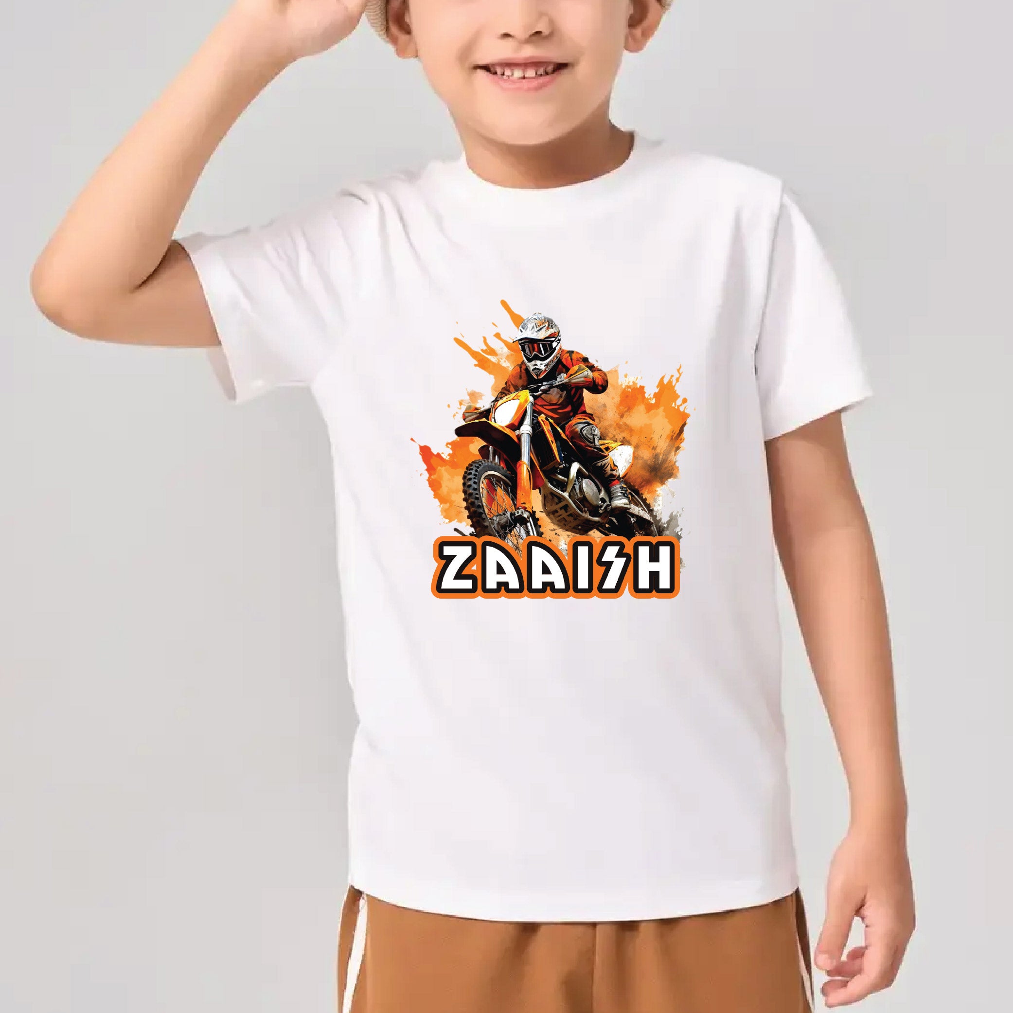 Racing Bike Xtreme Personalised Tshirts