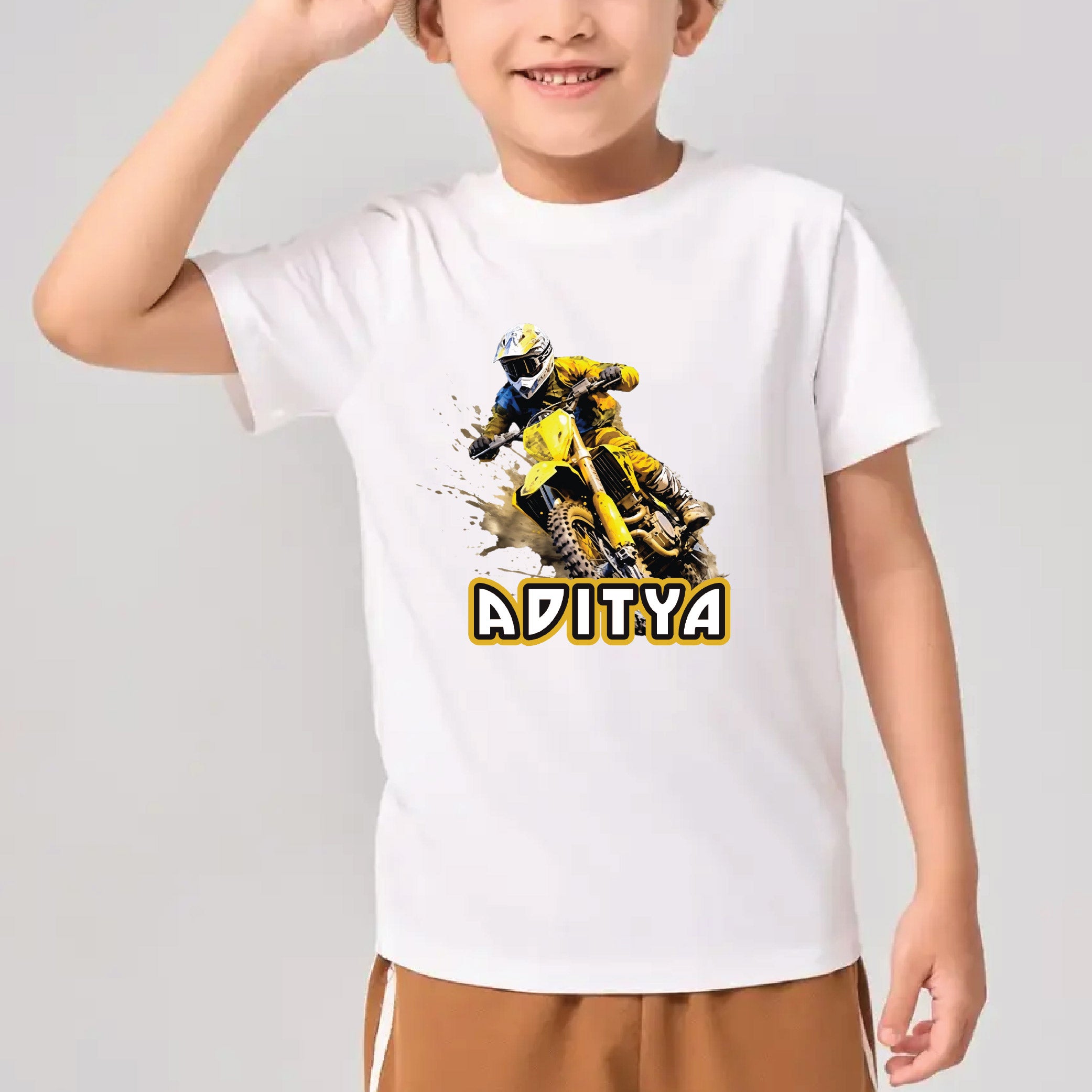 Racing Bike Xtreme Personalised Tshirts