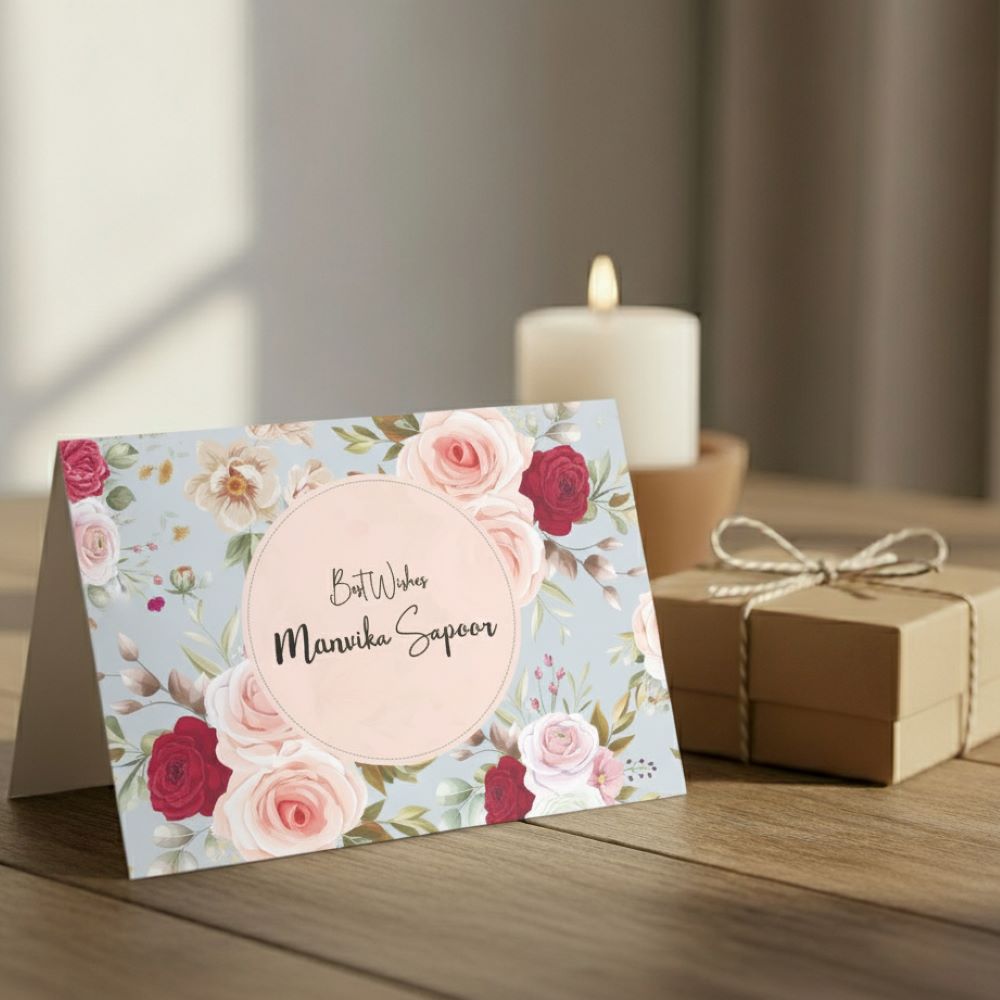 Personalised Gift Notecard