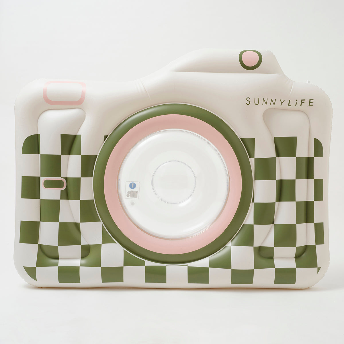 SUNNYLiFE Luxe Lie-On Float Camera Olive