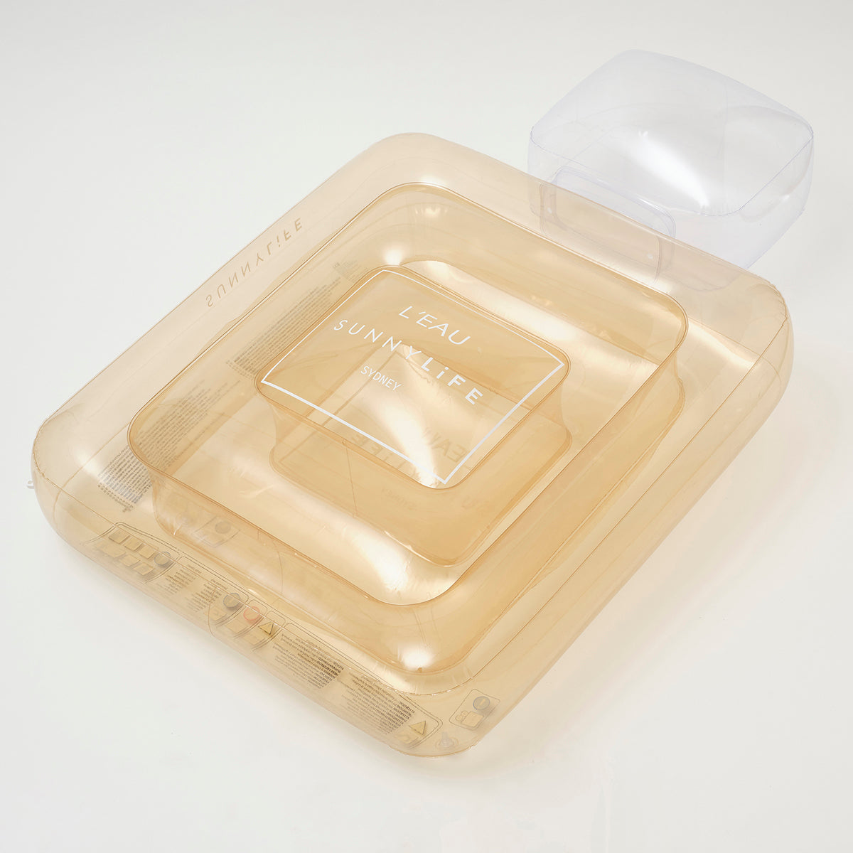 SUNNYLiFE Luxe Lie-On Float Parfum Champagne