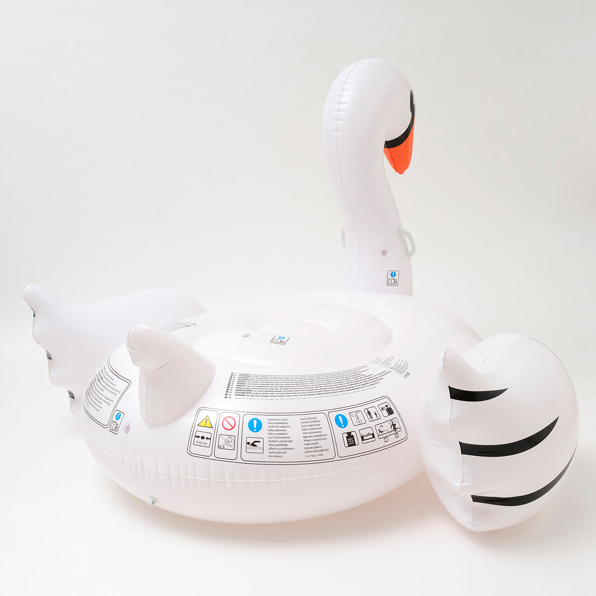 SUNNYLiFE Luxe Ride-On Float - Swan