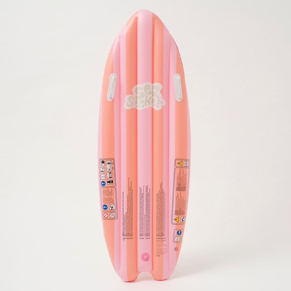 SUNNYLiFE Ride With Me Surfboard Float -  Sea Seeker Strawberry