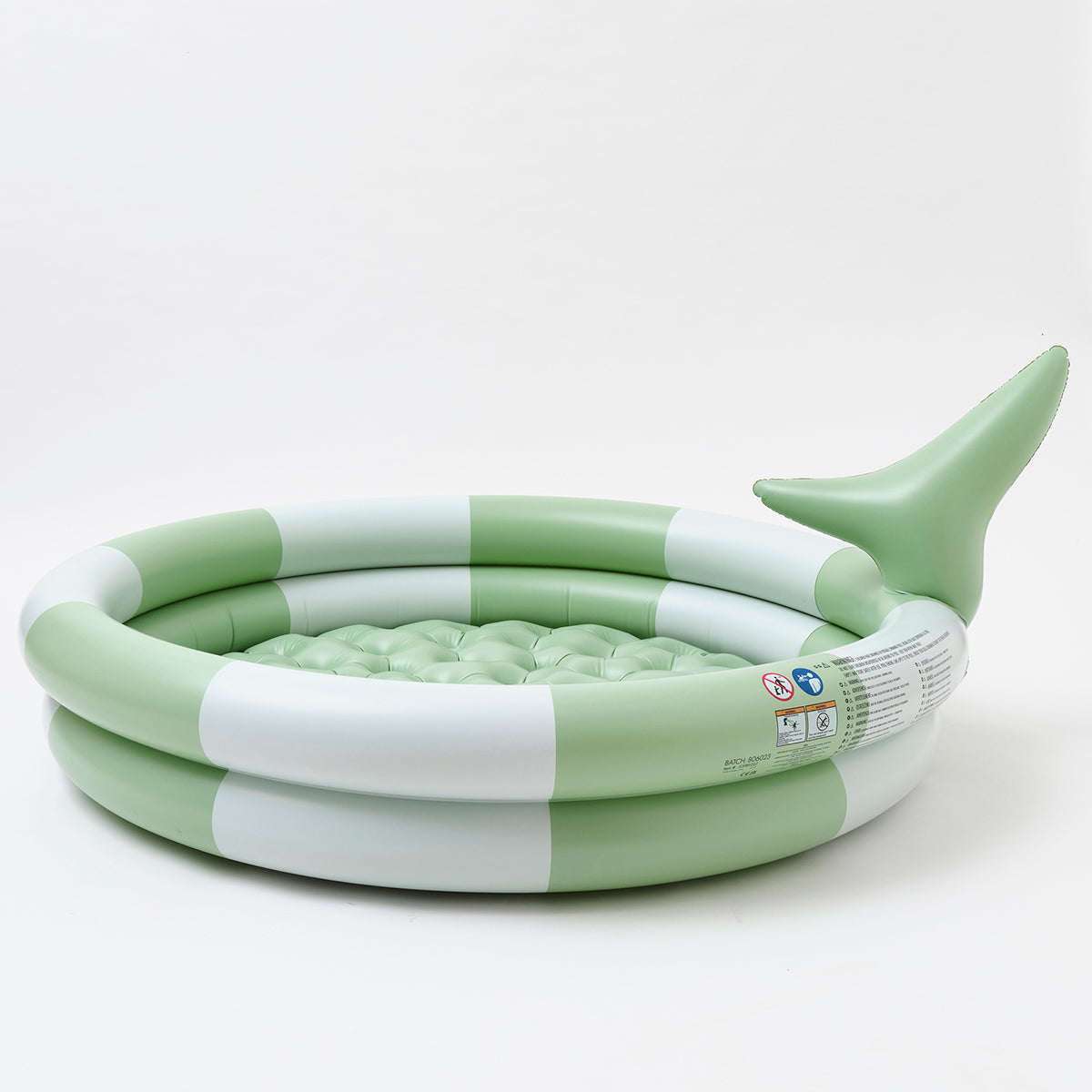 SUNNYLiFE Inflatable Backyard Pool - Shark Tribe Khaki