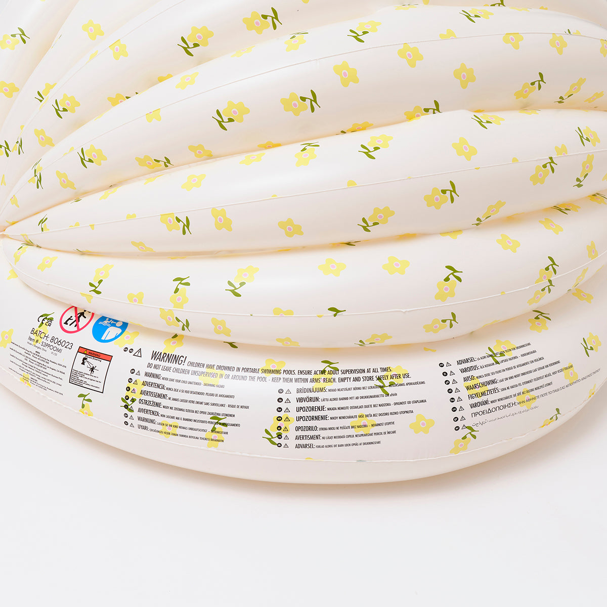 SUNNYLiFE Inflatable Kiddy Backyard Pool - Mima the Fairy Lemon