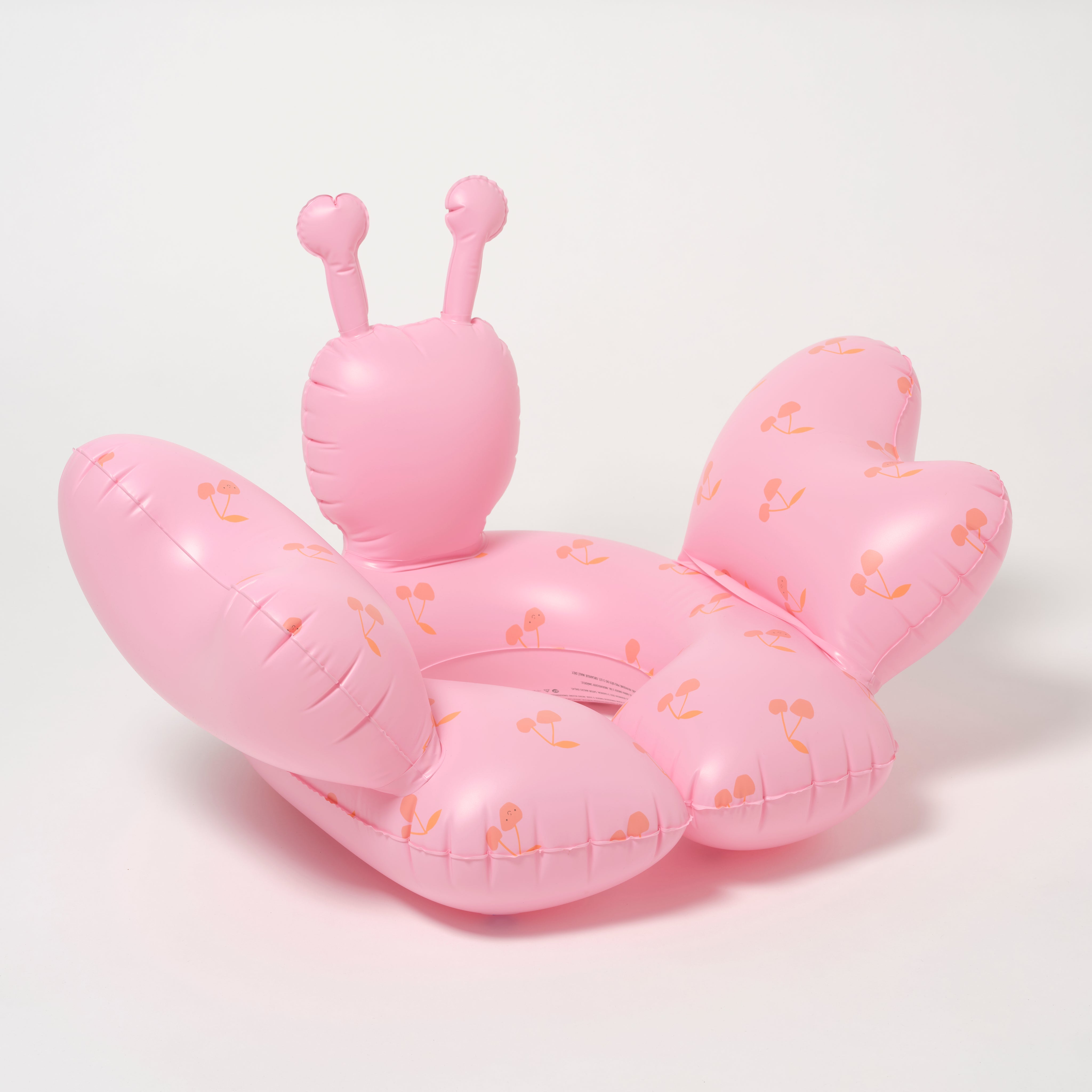 SUNNYLiFE  Kids Tube Pool Ring Cotton Candy Cherry