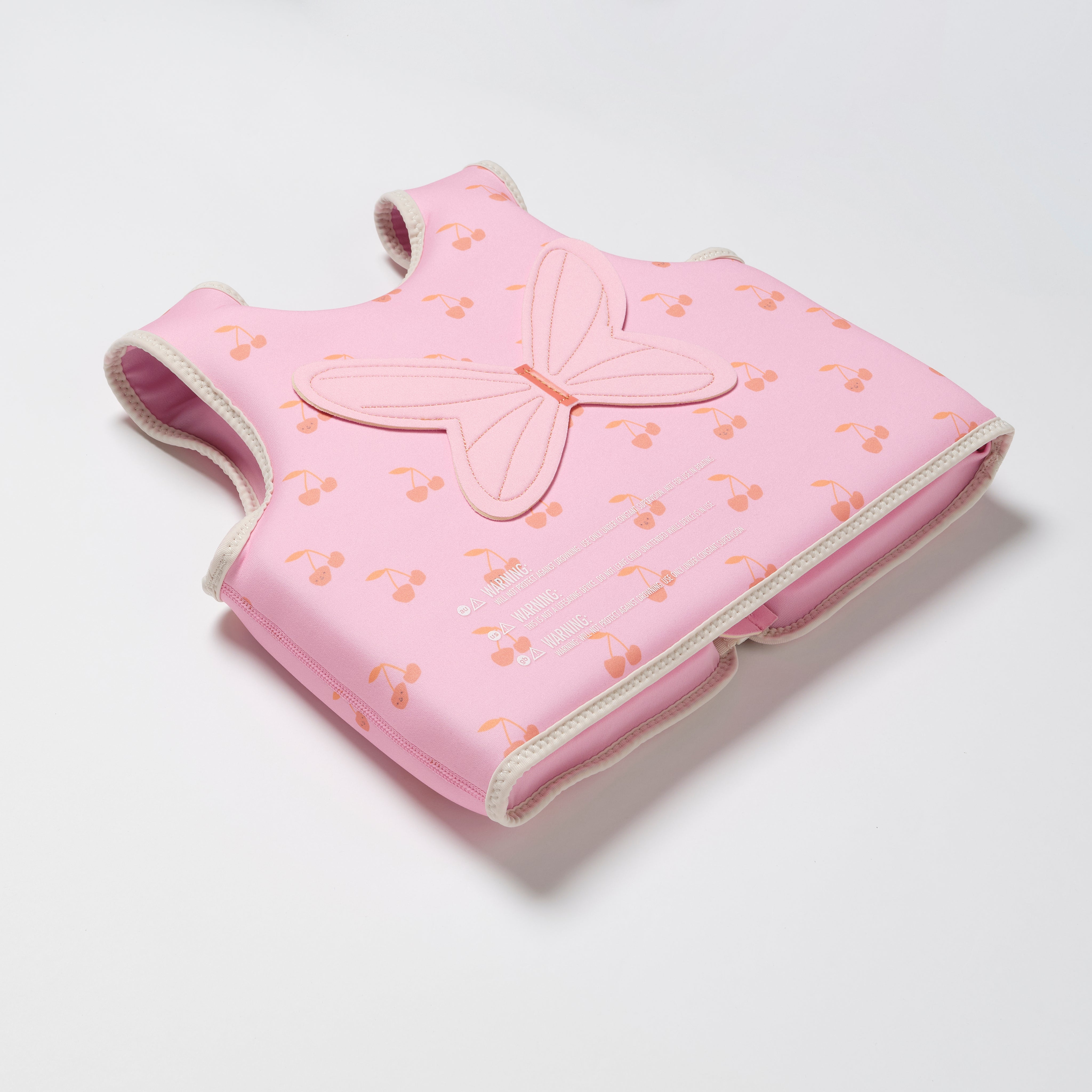 SUNNYLiFE Kids Swim Vest Cotton Candy Cherry