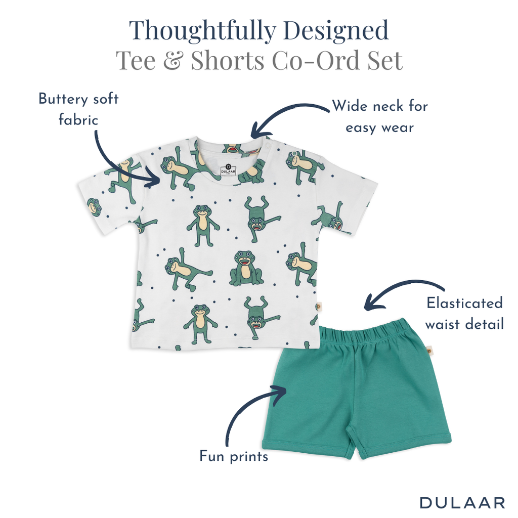 Organic Tee & Shorts Co-ord Set