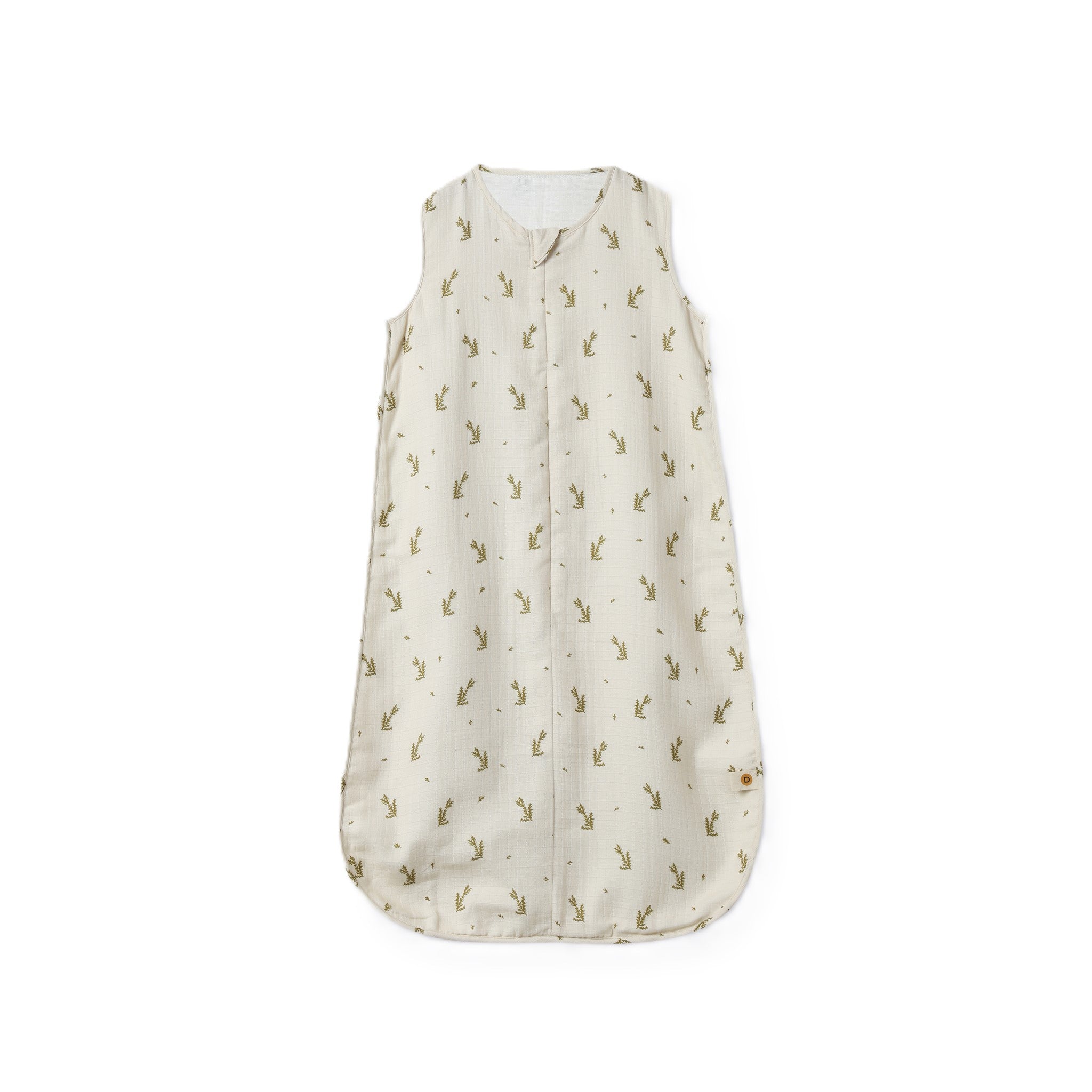 Dulaar Organic Muslin Sleep Bag - Green Zen