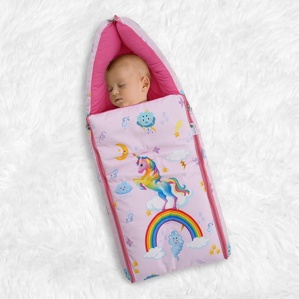 Buy Pink Unicorn Premium Sleeping Bag for Kids Online