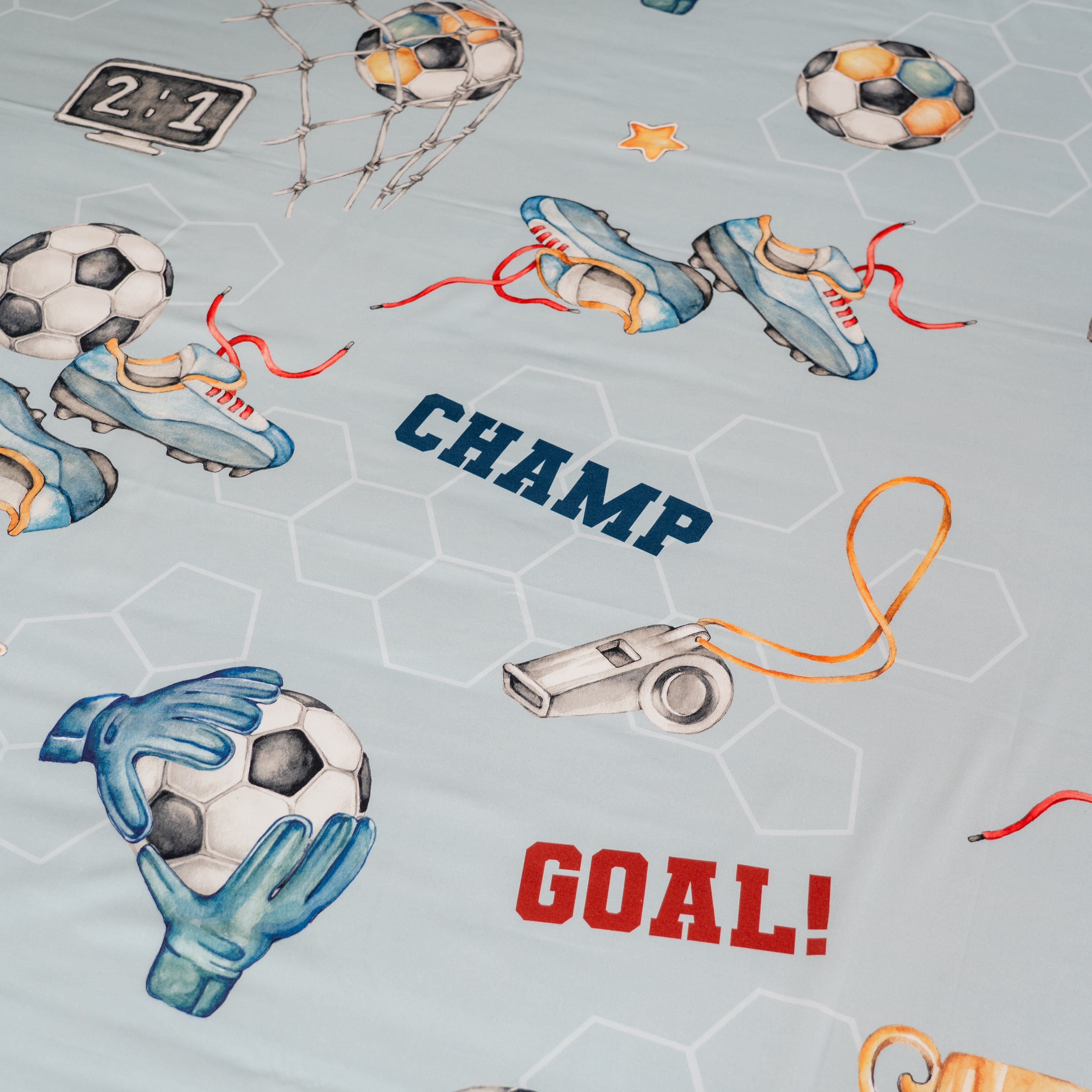 The Game Plan Bed Sheet (Single/Fitted/Crib)