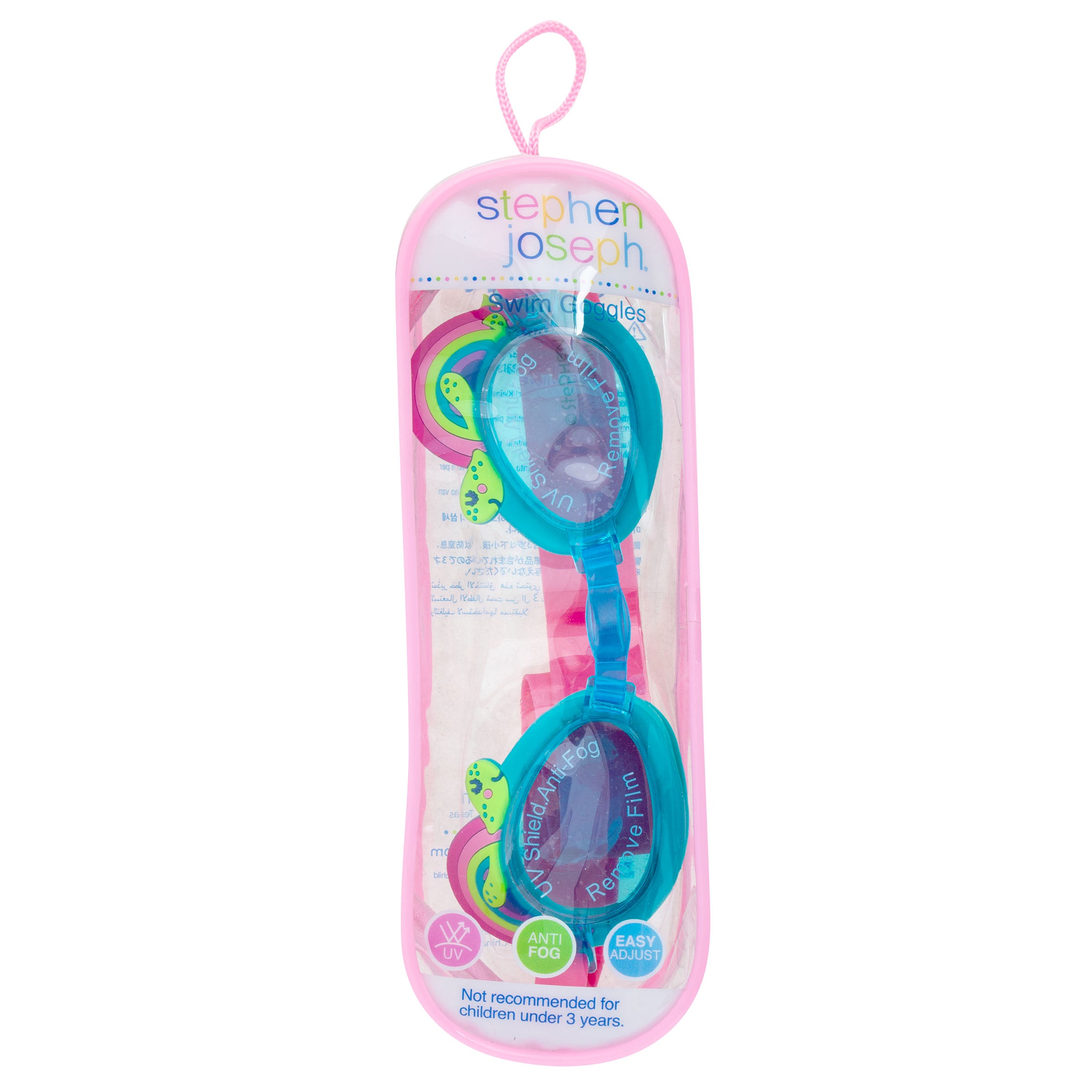 Swim Goggles Rainbow Turtle