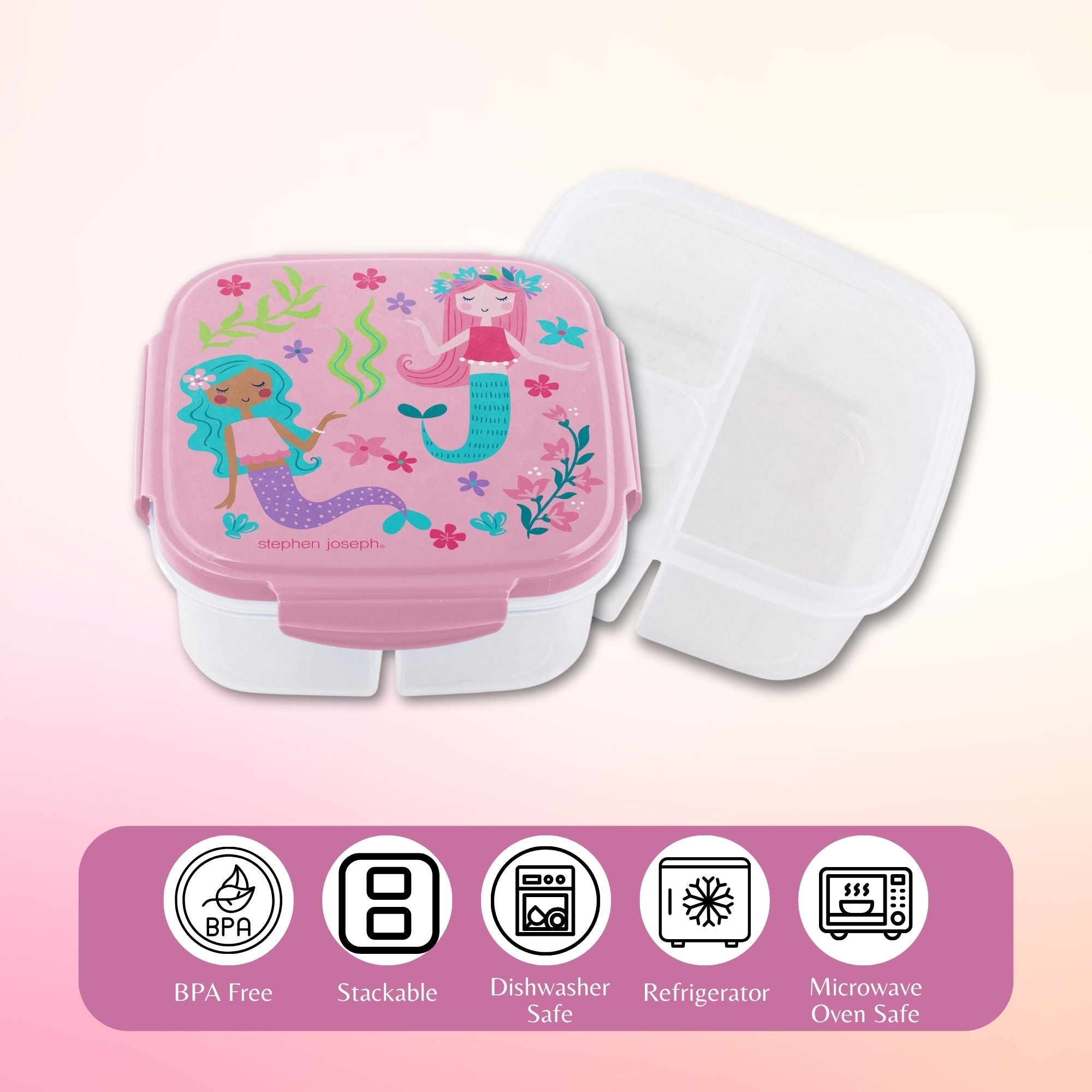 Snack Box with Ice Pack - Mermaid