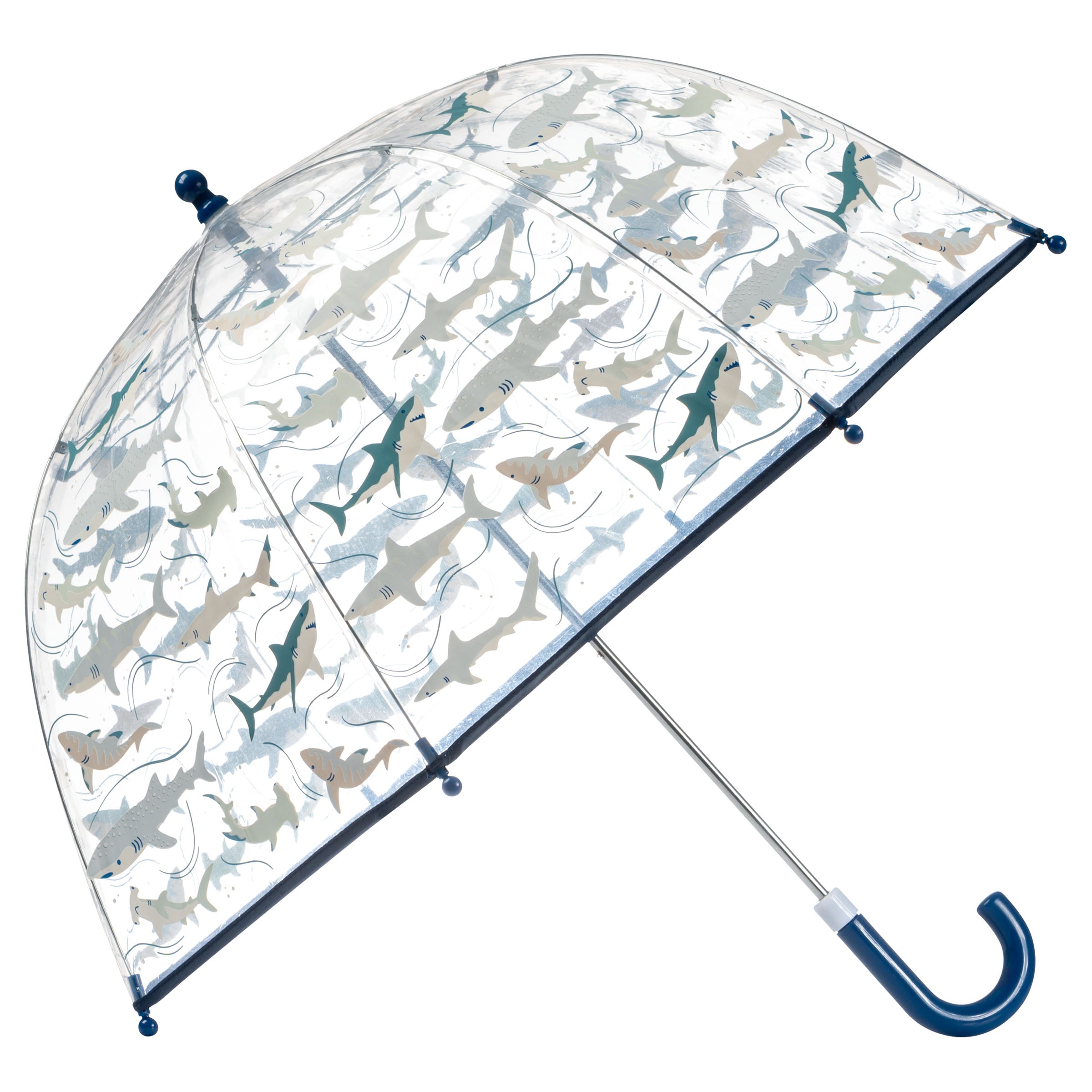 Clear Color Changing Umbrella Shark