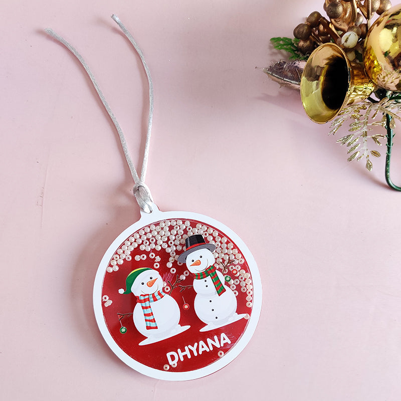 Personalised Shaker Ornaments