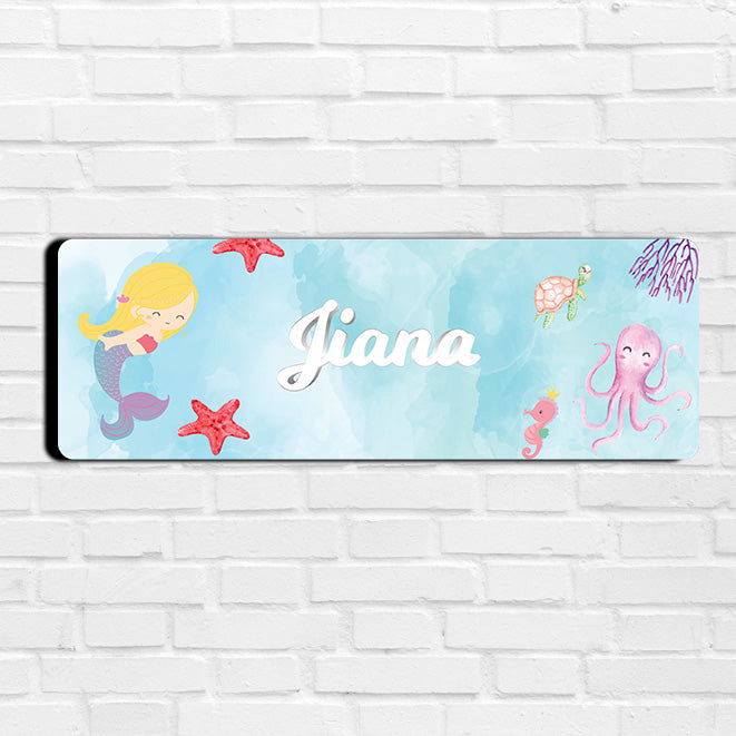 Personalised Name Plate (Petite) (kids)