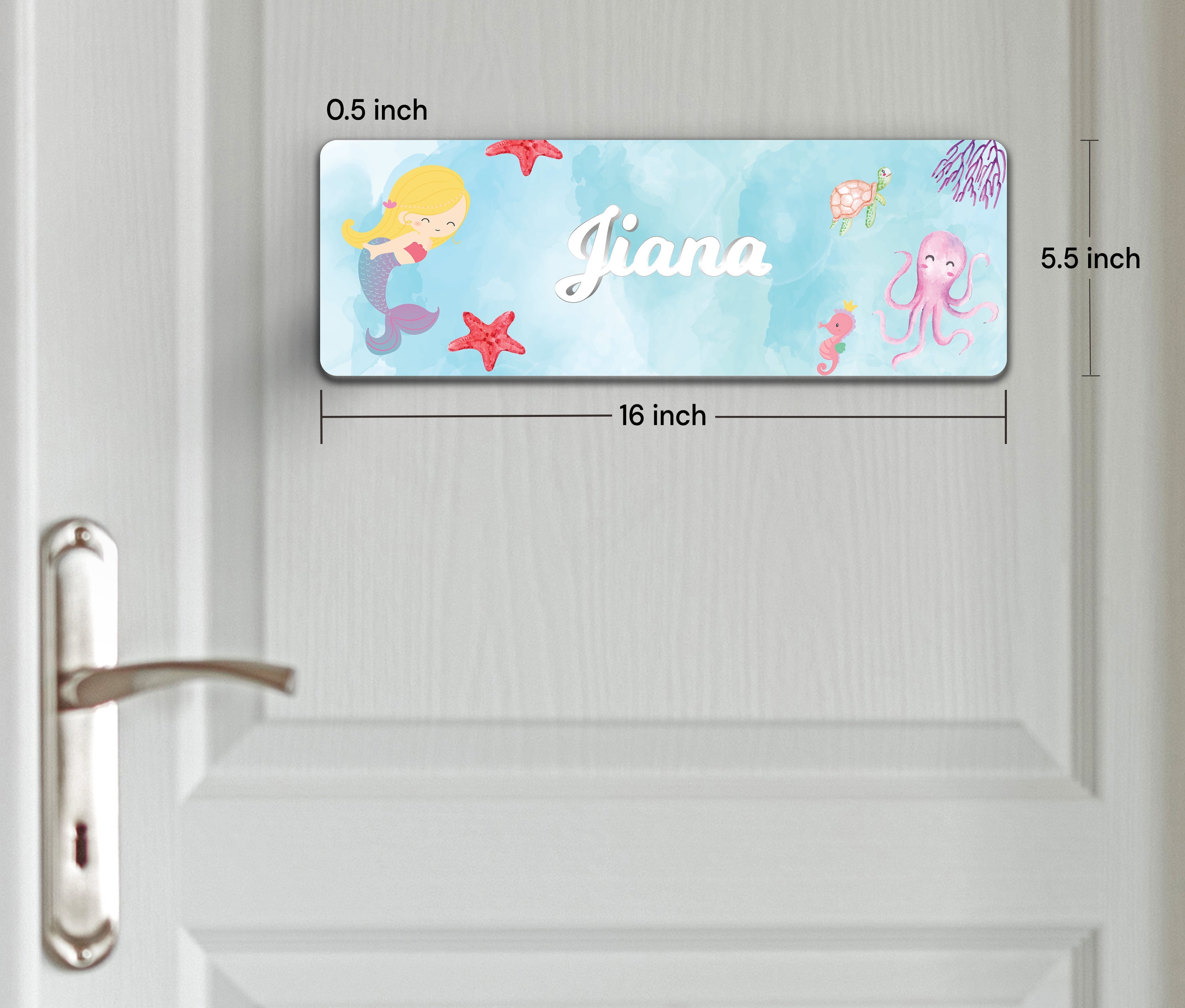 Personalised Name Plate (Petite) (kids)