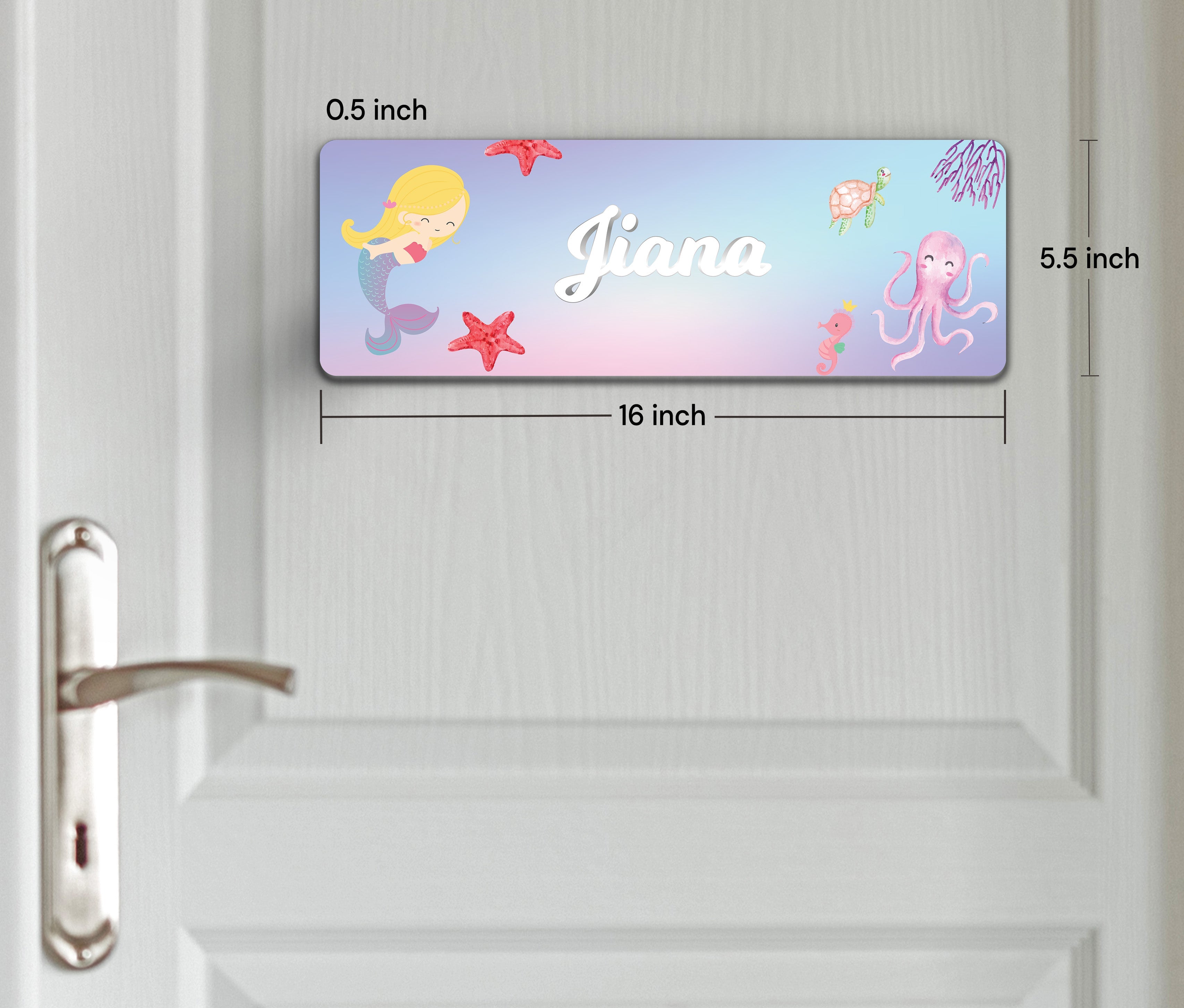 Personalised Name Plate (Petite) (kids)