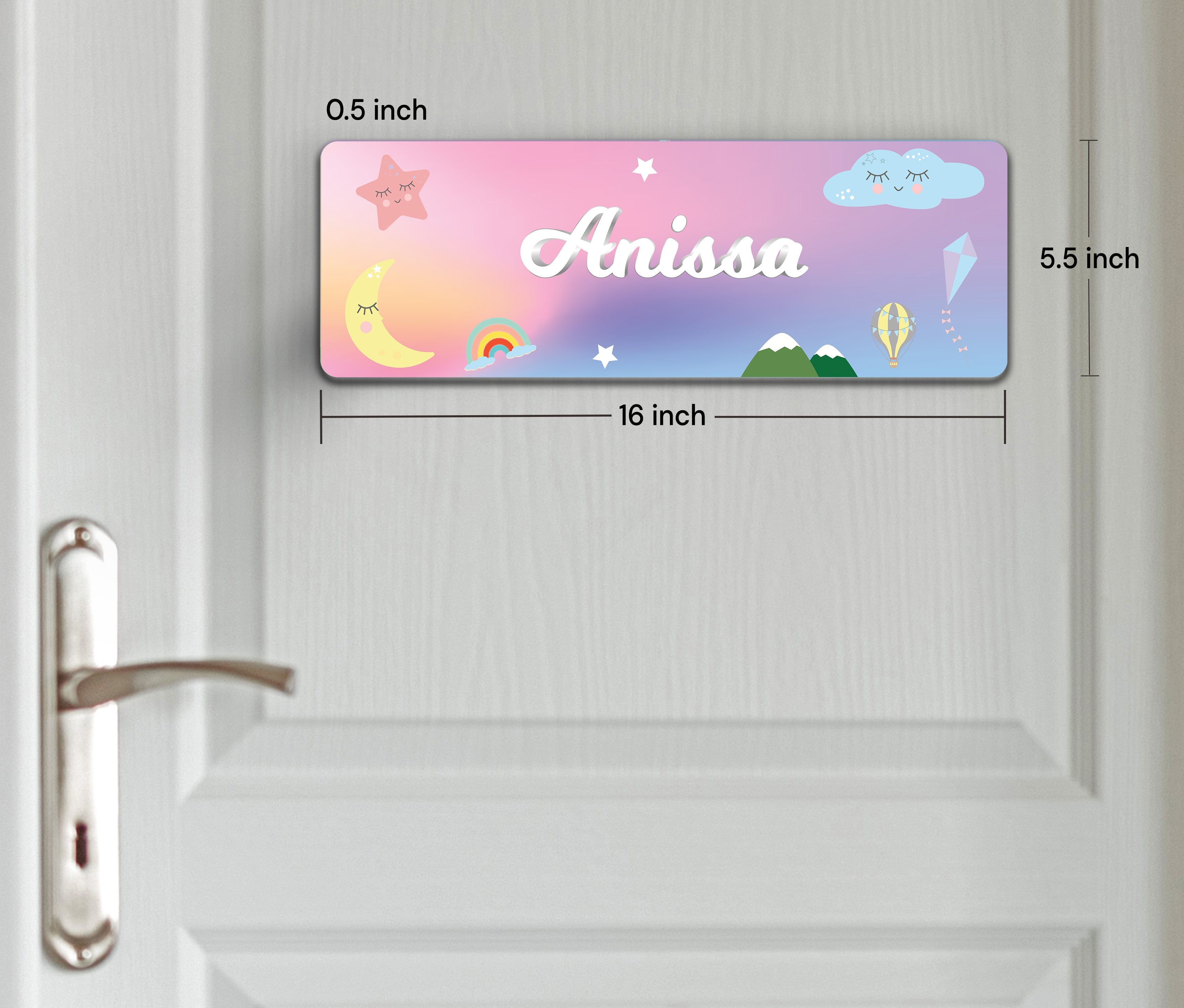 Personalised Name Plate (Petite) (kids)
