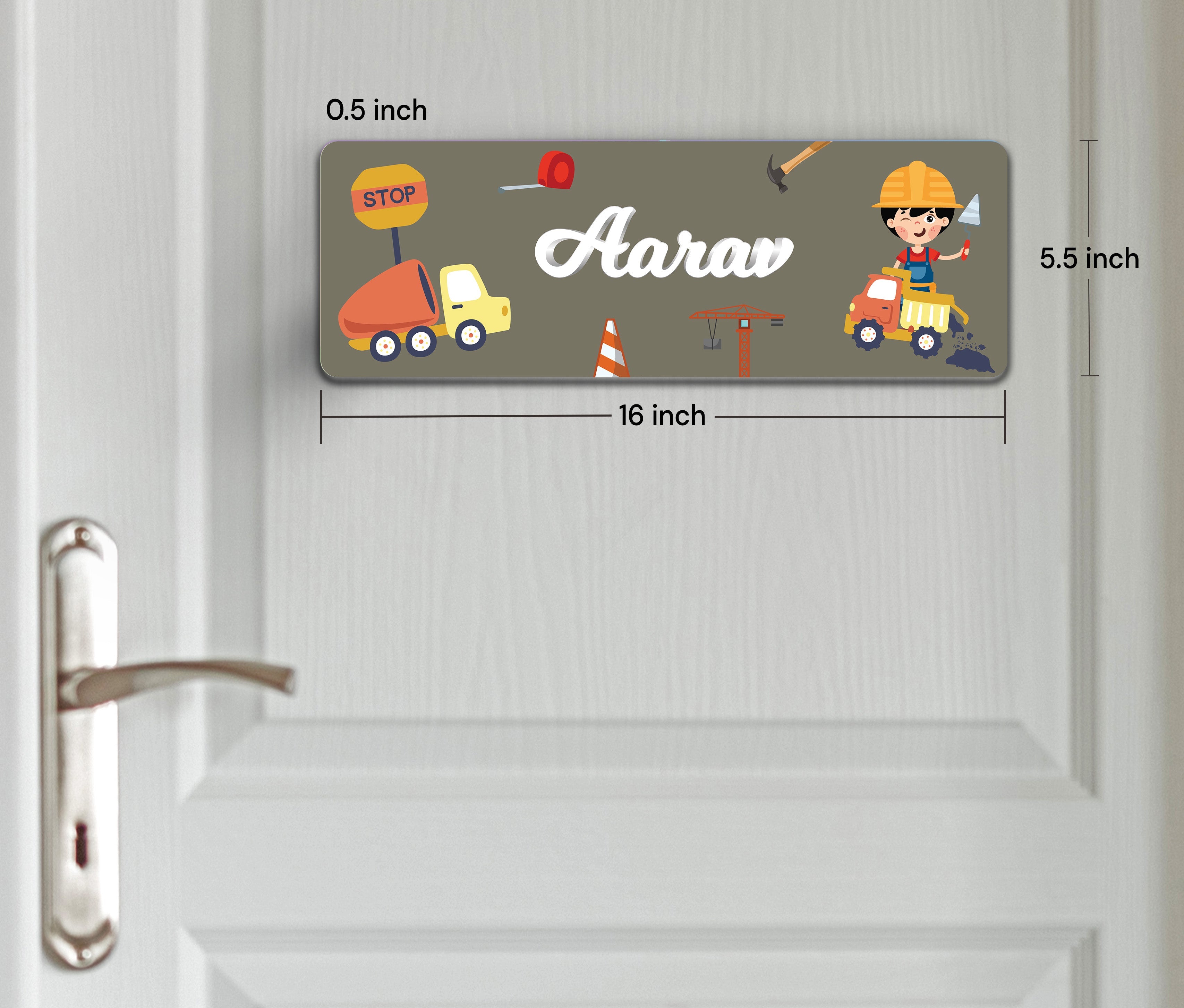 Personalised Name Plate (Petite) (kids)