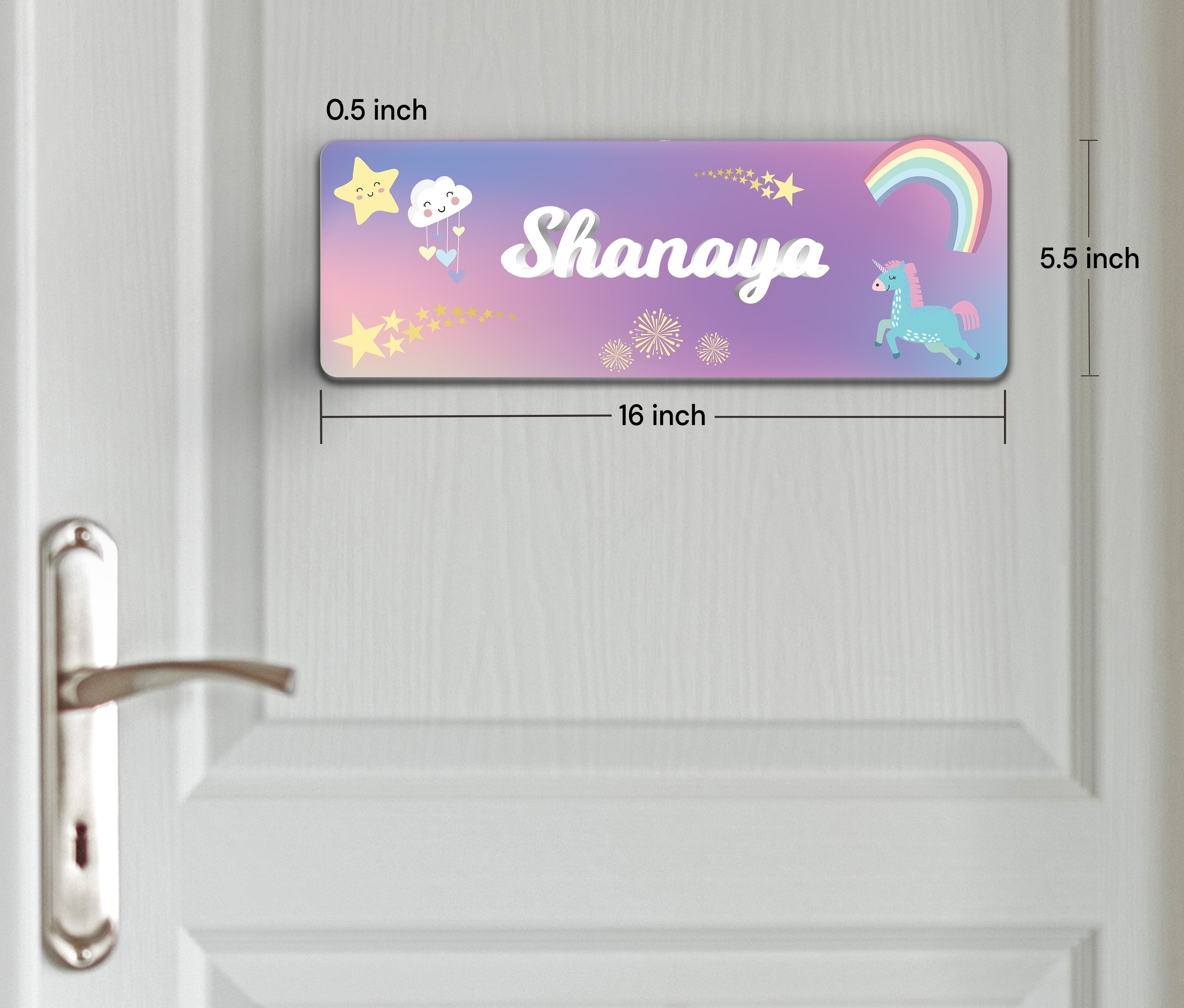 Personalised Name Plate (Petite) (kids)