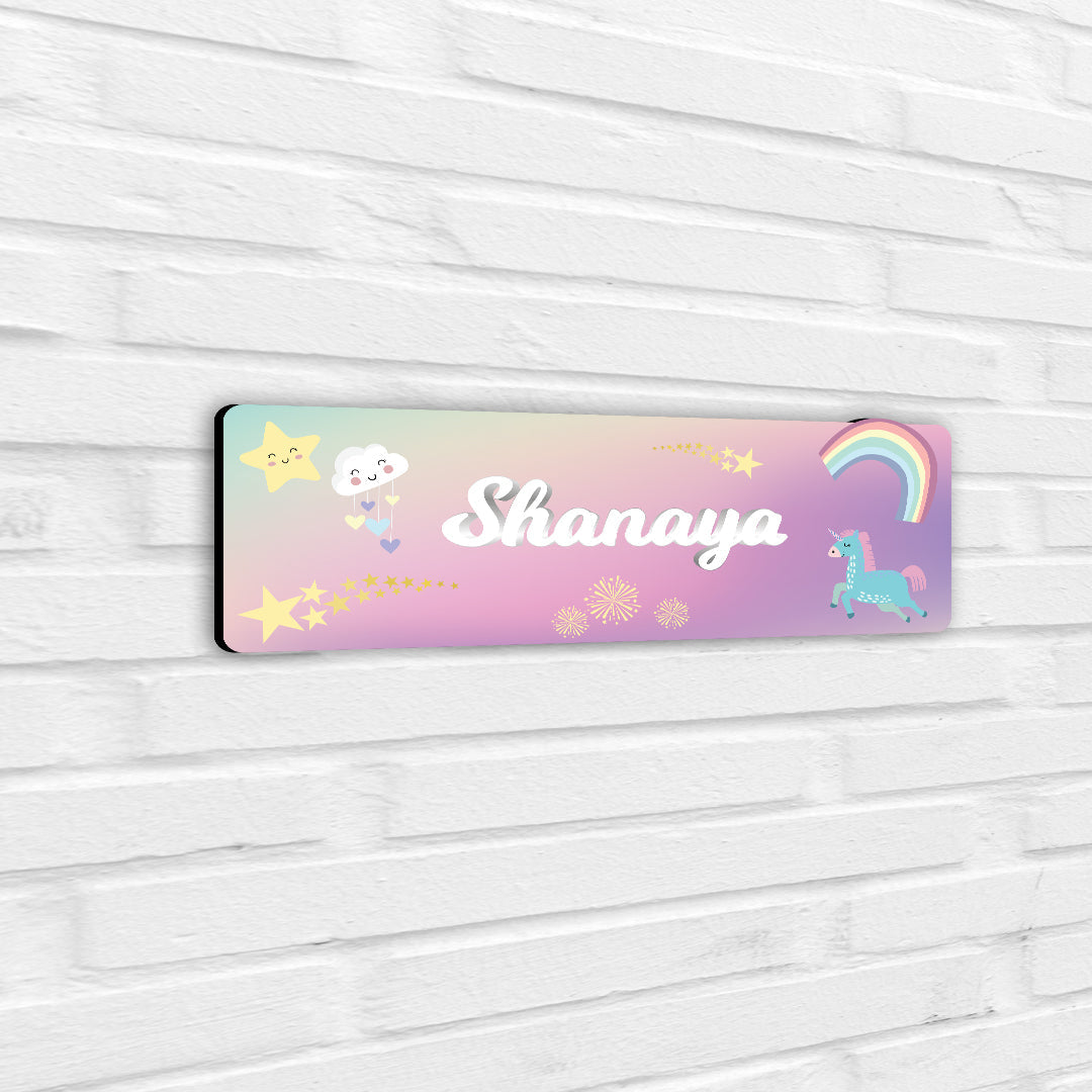 Personalised Name Plate (Petite) (kids)