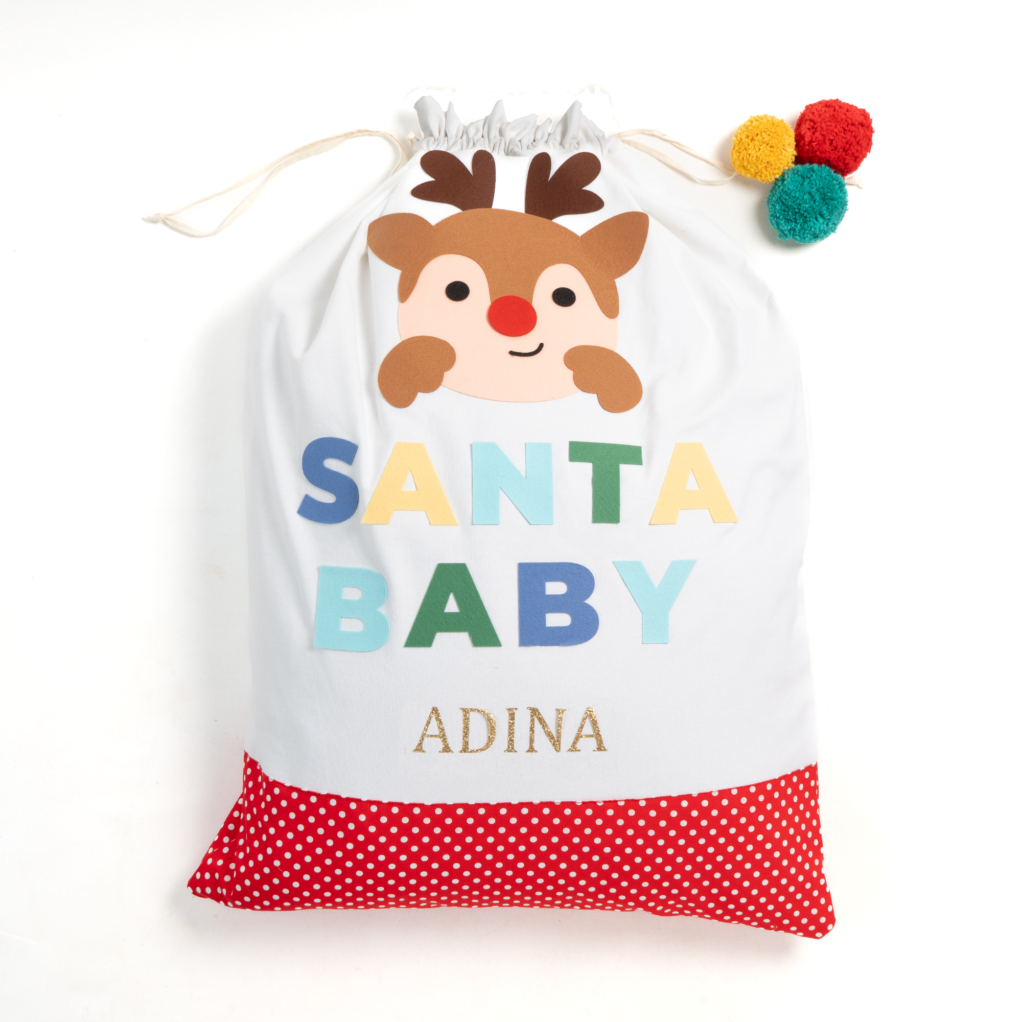 Personalised Santa Baby JUMBO Christmas Sack