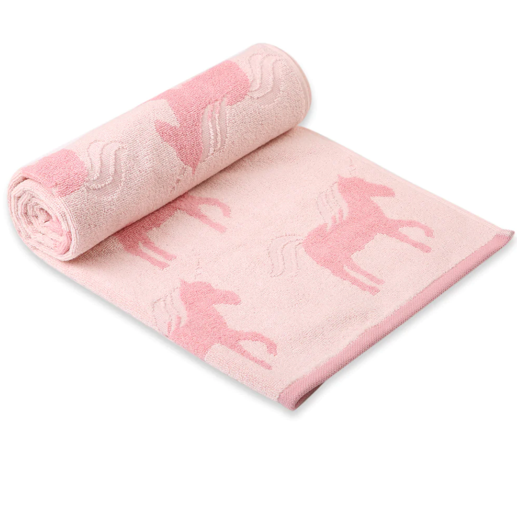 Bonheur Bath Towels- Horse