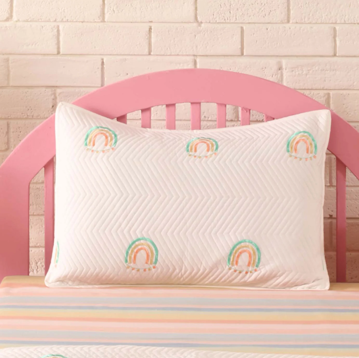 Ooh La Llama Quilted Pillow Cover