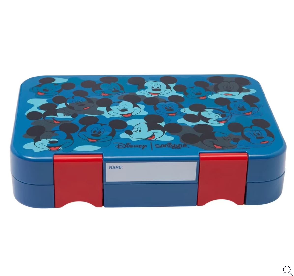 Smiggle Mickey Lunch Box Bento - Medium, Blue