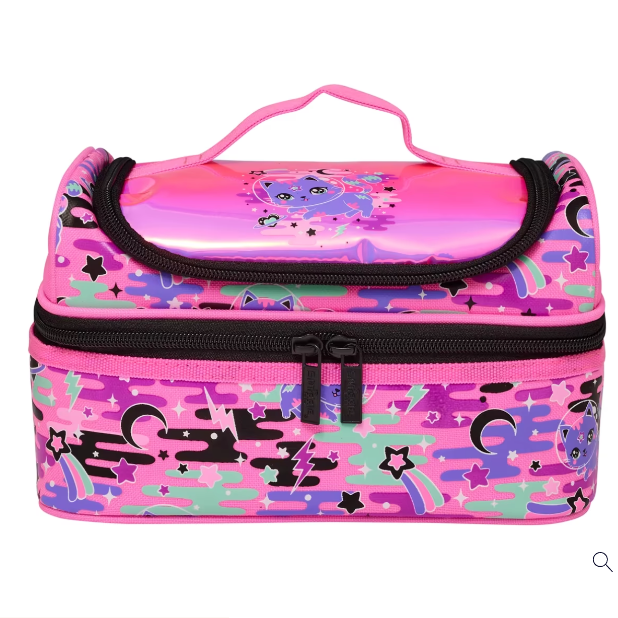 Smiggle Away Lunch Box Double Decker - Pink