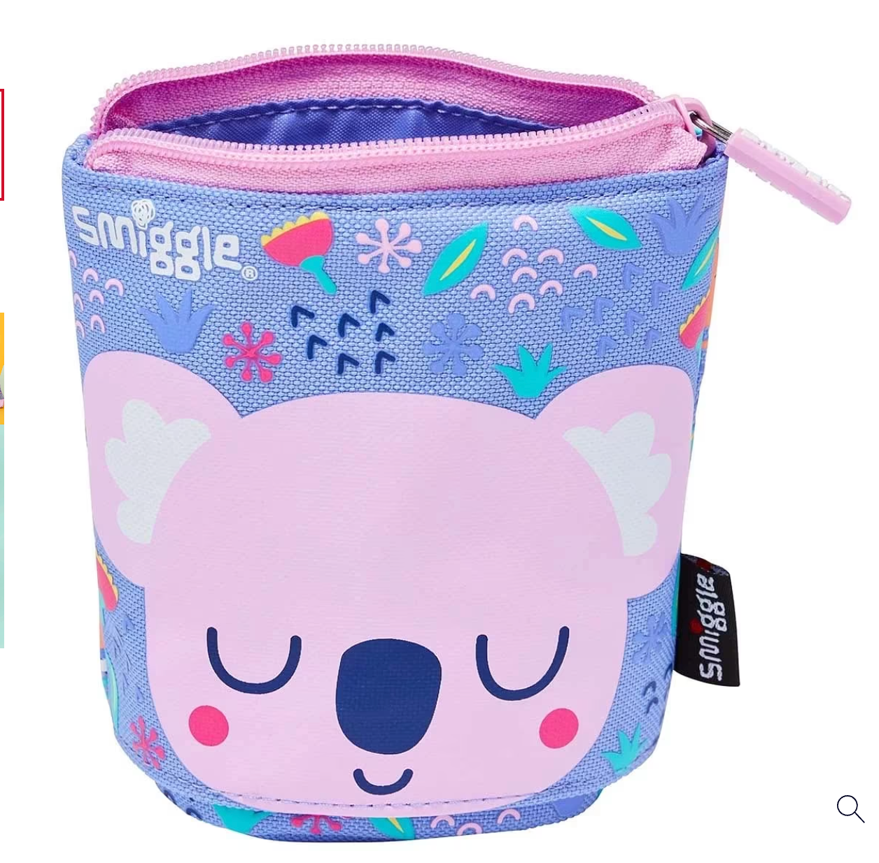 Smiggle Animalia Collection Pencil Pouch Stand - Lilac