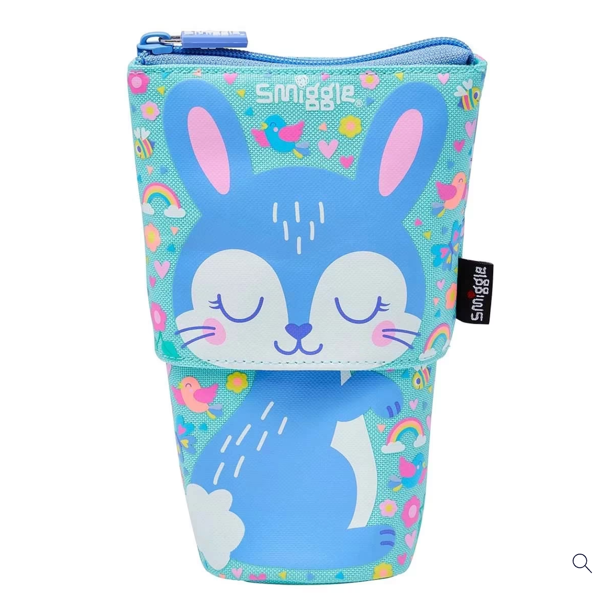 Smiggle Animalia Collection Pencil Pouch Stand - Mint