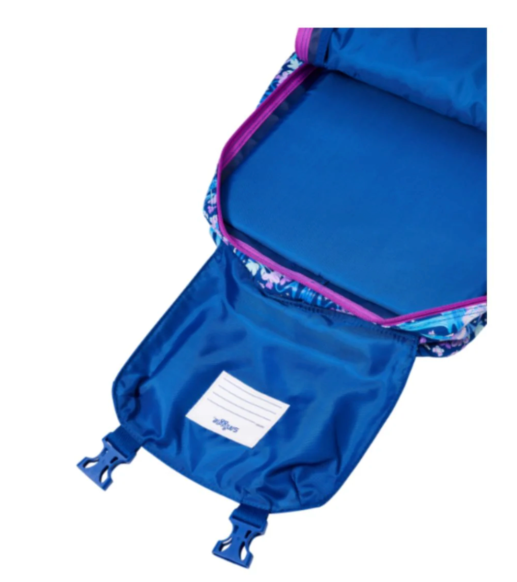 Smiggle Away Foldover Backpack - Navy