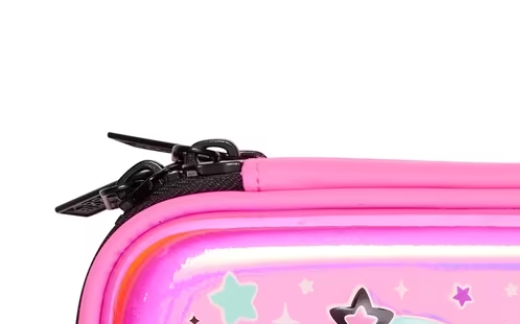 Smiggle Away Hard Top Double Up Pencil Case - Pink