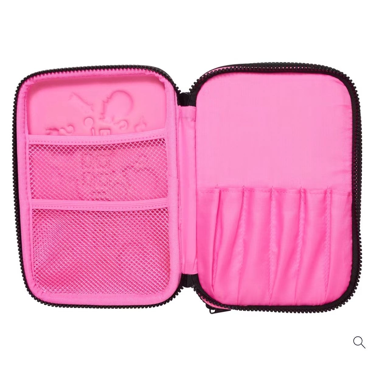 Smiggle Away Hard Top Double Up Pencil Case - Pink