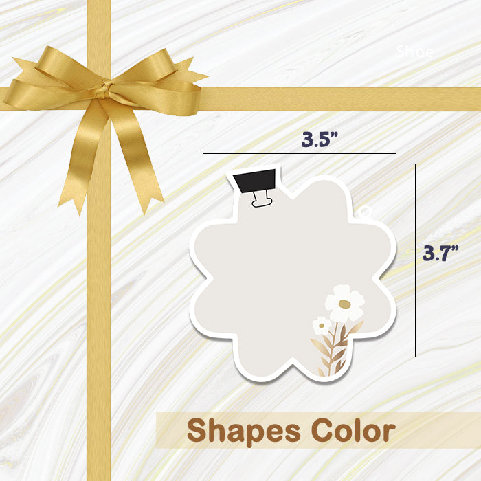 Adorable Personalised Gift Sticker - Shapes Color - Set of 40