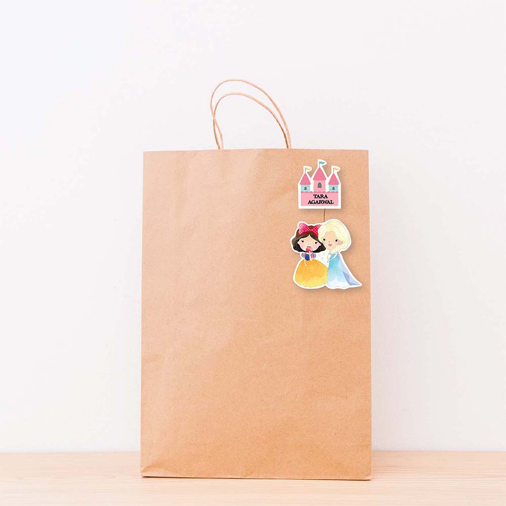 Hanging Tags Set of 25 - Sibling Princess