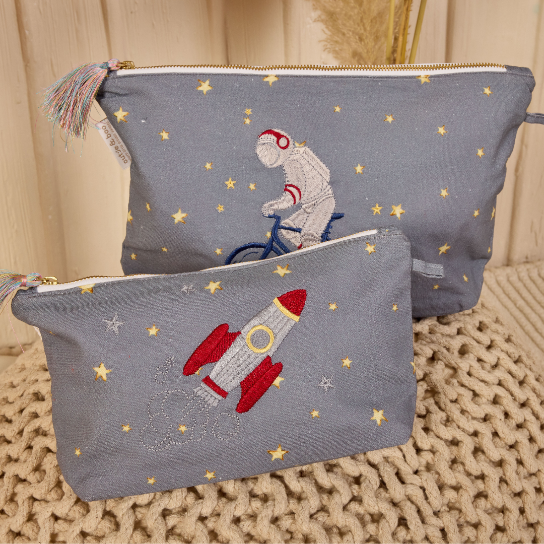 To The Moon And Back Small / Big Pouch