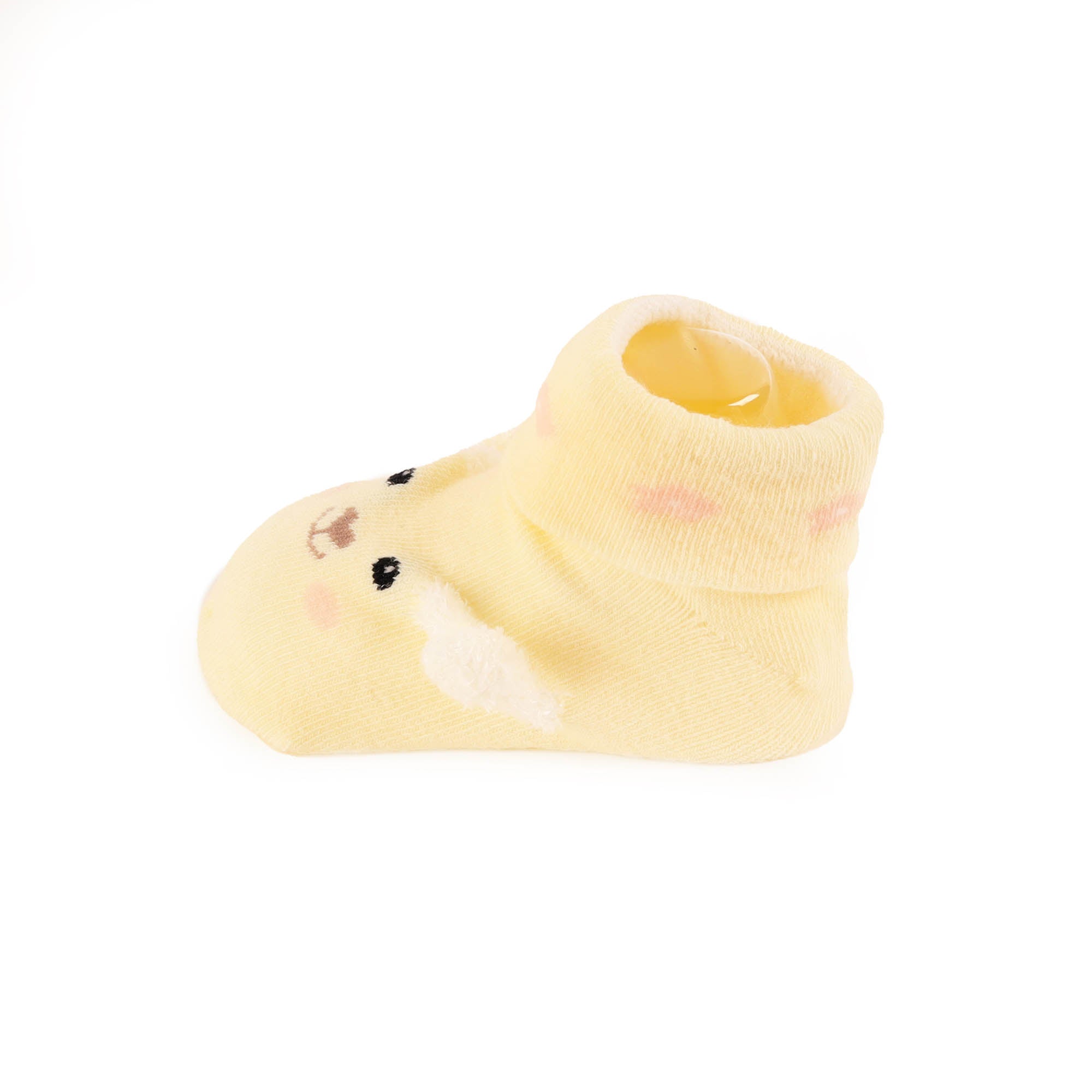 Yellow and Sky Blue Socks